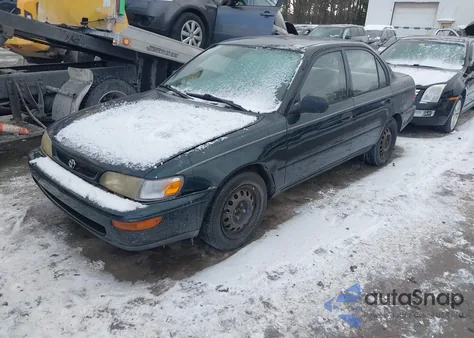 1997 Toyota Corolla Ce из США, поврежденный, VIN 2T1BA02EXVC221813